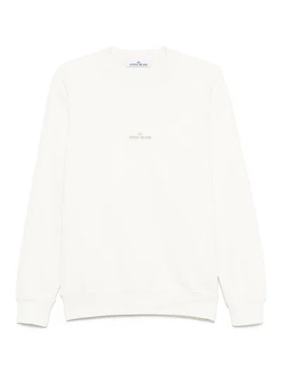 STONE ISLAND SUÉTER CON ESCOTE BARCO - GRIS