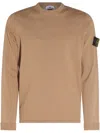 Stone Island Ribbed Crewneck Sweater Long Sleeves