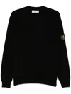 Stone Island 5100045 Light Rws Geelong Wool In Black