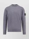 Stone Island Compass-badge Sweater In Gray