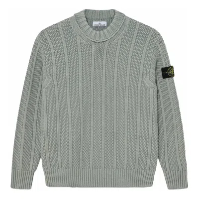 Stone Island Pure Wool Sweater 'sage'