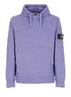 Stone Island Hoodie With Logo Badge And Kangaroo Pocket