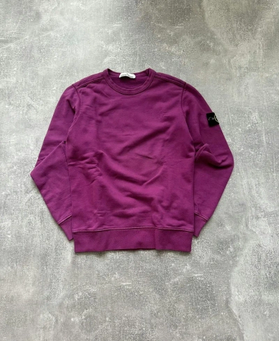 Pre-owned Stone Island Purple Sweatshirt