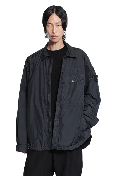 Stone Island Q100006 Jacket In Black