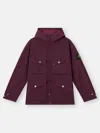 Stone Island Q100014 Light Compact Touch Poly-tc In Purple