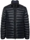 Stone Island Compass-badge Padded Jacket In Blue