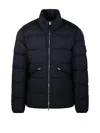 Stone Island Compass-badge Quilted Puffer Jacket In Black