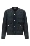 Stone Island Ylon Reps-tc Corrosion Treatment Jacket In Black