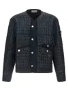 Stone Island Ylon Reps-tc Corrosion Treatment Jacket In Black
