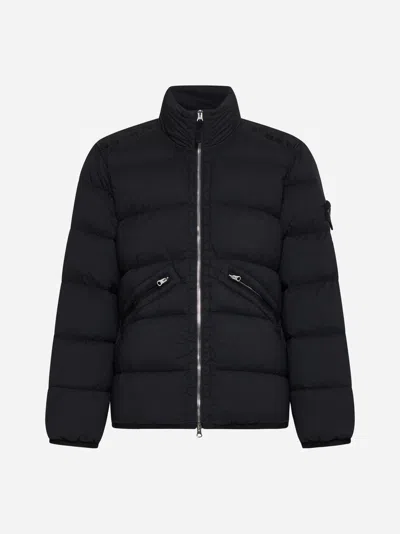 STONE ISLAND QUILTED NYLON DOWN JACKET