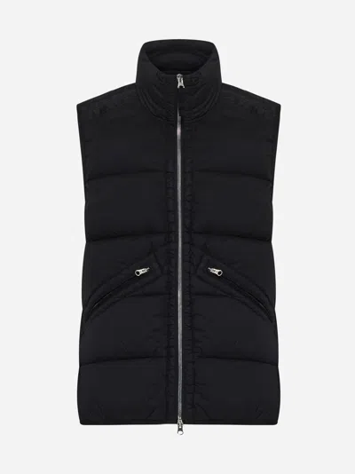 STONE ISLAND QUILTED NYLON DOWN VEST