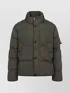Stone Island Quilted Nylon Jacket Hidden Elements In Multi