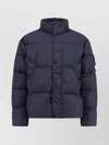 Stone Island Quilted Nylon Puffer Jacket In Blue