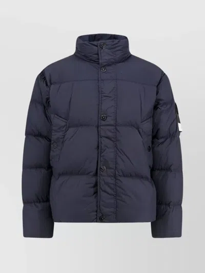 STONE ISLAND QUILTED NYLON PUFFER JACKET