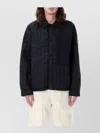 Stone Island Quilted Nylon Stella Jacket In Black