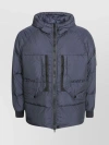 STONE ISLAND QUILTED SHELL HOODED JACKET