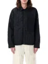 Stone Island Quilted Nylon Stella Jacket In Black