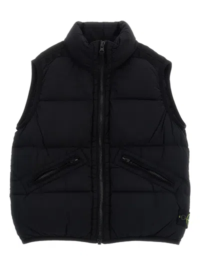 STONE ISLAND QUILTED ZIP-FRONT GILET