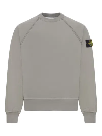 STONE ISLAND RAGLAN-SLEEVES SWEATSHIRT
