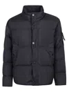 Stone Island Down Jacket In Lightweight Recycled Nylon Reps Jackets Blue In Blue