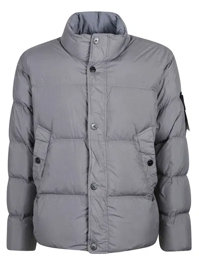 Stone Island Rds Bomber Jacket In Gray