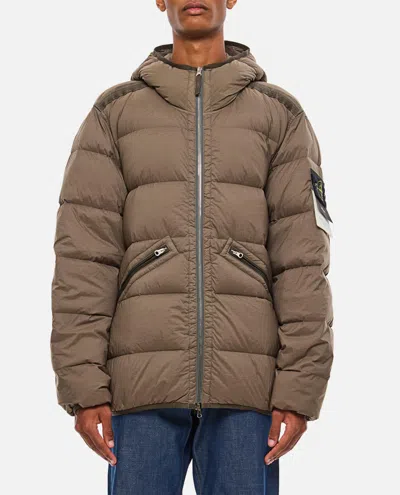 STONE ISLAND REAL DOWN JACKET