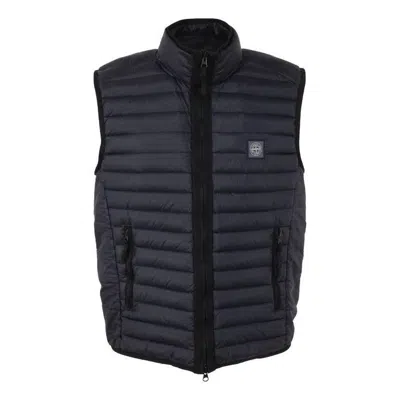Stone Island Recycled Light Down Vest 'navy Blue'