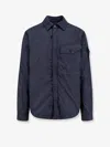 Stone Island Recycled Nylon Jacket Featuring Removable Patch