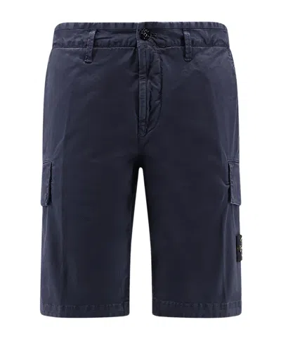 STONE ISLAND STONE ISLAND REGULAR FIT CARGO BERMUDA SHORTS