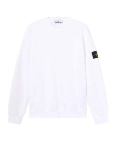 STONE ISLAND REGULAR-FIT CREWNECK SWEATSHIRT WITH ELASTICATED CUFFS