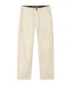 Stone Island Regular Fit Fatigue Trousers With Compass Logo In Sand-colored