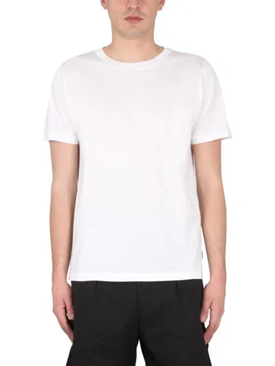 Stone Island Regular Fit Graphic Print Jersey T-shirt In White