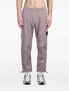 Stone Island Regular Fit Joggers Nylon Metal In Pink