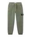 Stone Island Regular Fit Joggers With Slub Effect And Pocketts In Green