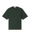 Stone Island Olive Crewneck T-shirt In Green