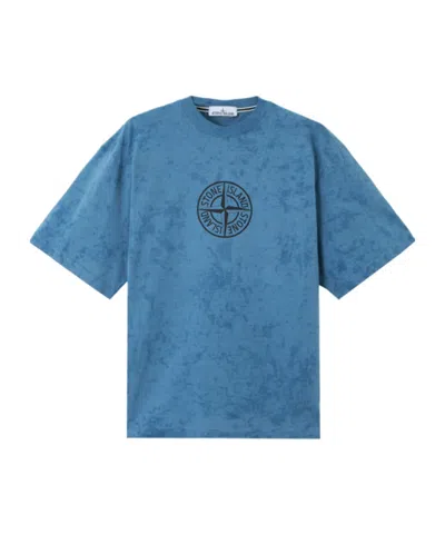STONE ISLAND MEGACITY SKY T-SHIRT