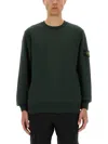 Stone Island Regular Fit Sweatshirt I In Green