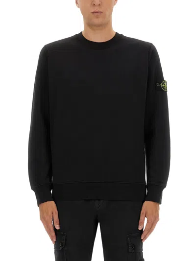 STONE ISLAND REGULAR FIT SWEATSHIRT IN ORGANIC COTTON