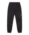 Stone Island Regular Tapered Pants In Black