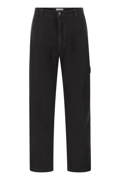 STONE ISLAND STONE ISLAND REGULAR TAPERED FIT CARGO TROUSERS