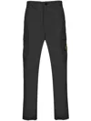 Stone Island Regular Tapered Pants In Black