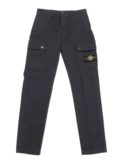 STONE ISLAND REGULAR TAPERED TROUSERS