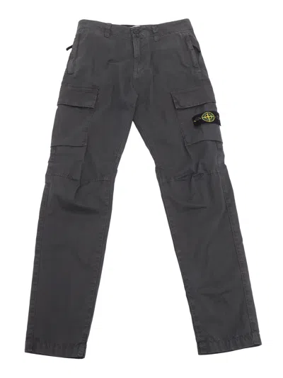 STONE ISLAND REGULAR TAPERED TROUSERS