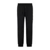 Stone Island Compass-patch Drawstring Track Pants In Black