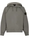 Stone Island Relaxed-fit Hooded Sweater With Kangaroo Pocket And Raglan Sleeves In Multi