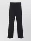 Stone Island Logo-patch Straight-leg Pants In Animal Print