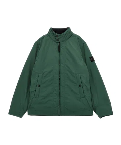 Stone Island Removable-lining Jacket In Green