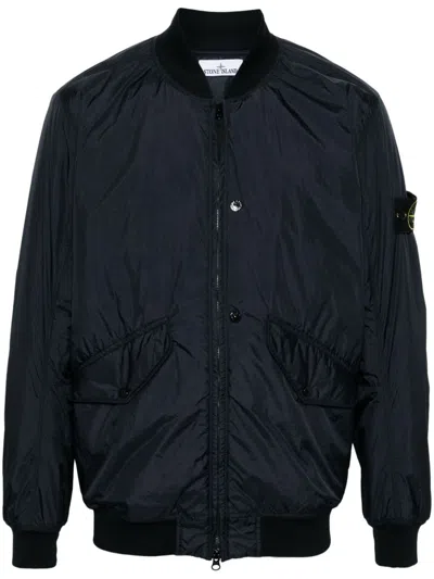 Stone Island Reps R-ny Bomber Jacket In Blue