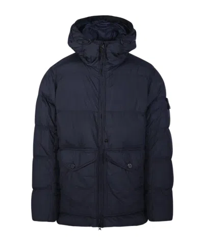 STONE ISLAND STONE ISLAND HOODED PUFFER JACKET