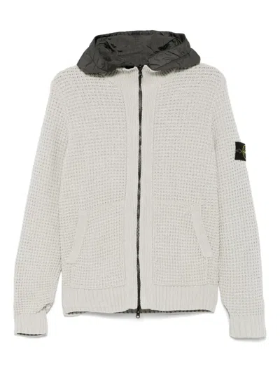 Stone Island Reversible Jacket In Grey